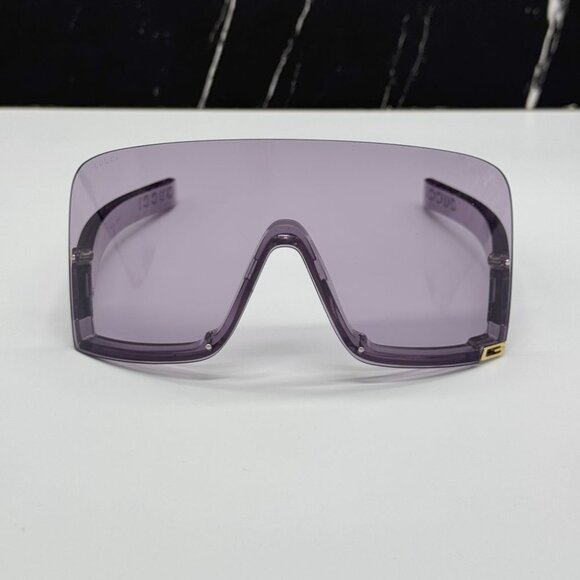 NEW GG1631S 011 GUCCI VIOLET MASK WOMEN GUCCI SUNGLASSES - Picture 6 of 13